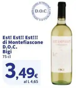 Sigma Est! Est!! Est!!! di Montefiascone D.O.C. Bigi offerta