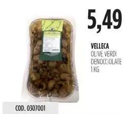 Carico Cash & Carry Velleca olive verdi denocciolate offerta