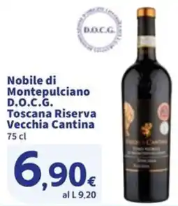 Sigma Nobile di Montepulciano D.O.C.G. Toscana Riserva Vecchia Cantina offerta