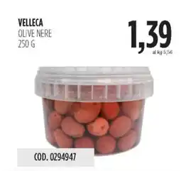 Carico Cash & Carry Velleca olive nere offerta