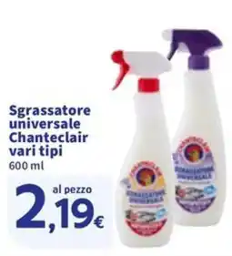 Sigma Sgrassatore universale Chanteclair offerta