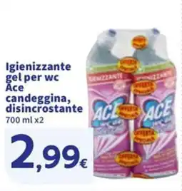 Sigma Igienizzante gel per wc Ace candeggina, disincrostante offerta