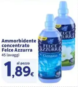 Sigma Ammorbidente concentrato Felce Azzurra offerta
