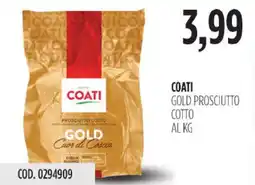 Carico Cash & Carry Coati gold prosciutto cotto offerta