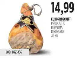Carico Cash & Carry Europrosciutti prosciutto di parma disossato offerta