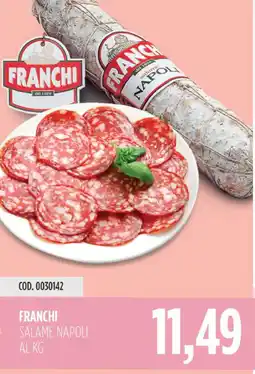 Carico Cash & Carry Franchi salame napoli offerta