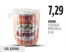 Carico Cash & Carry Veroni esselusso mortadella offerta