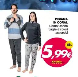 Franzy's Pigiama in coral offerta