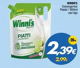 Franzy's WINNI'S Detergente Piatti offerta
