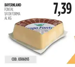 Carico Cash & Carry Bayernland fontal 1/4 di forma offerta