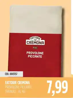 Carico Cash & Carry Fattorie cremona provolone piccante trancio offerta