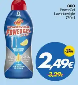 Franzy's ORO PowerGel Lavastoviglie offerta