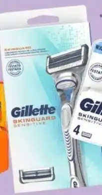 Franzy's GILLETTE Rasoio Skinguard + 2 ric. offerta