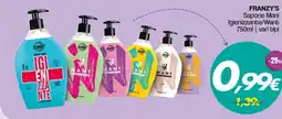 Franzy's FRANZY'S Sapone Mani Igienizzante/Want offerta
