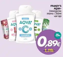 Franzy's FRANZY'S AQUA+ Detergente intimo offerta