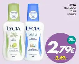 Franzy's LYCIA Deo Vapo offerta