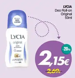 Franzy's LYCIA Deo Roll-on Original offerta