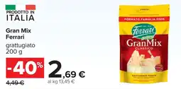 Carrefour Gran Mix Ferrari grattugiato offerta