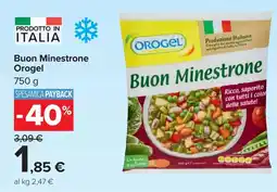 Carrefour Buon Minestrone Orogel offerta