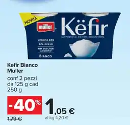 Carrefour Kefir Bianco Muller offerta