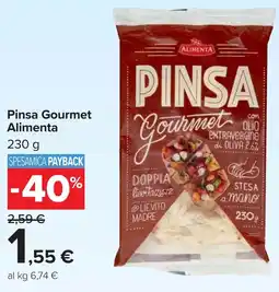 Carrefour Pinsa Gourmet Alimenta offerta