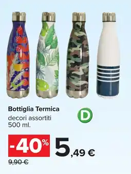 Carrefour Bottiglia Termica offerta