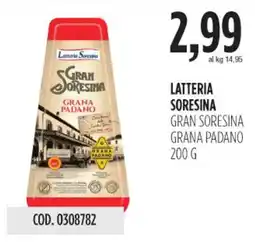 Carico Cash & Carry Latteria soresina gran soresina grana padano offerta