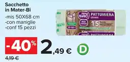 Carrefour Sacchetto in Mater-Bi offerta