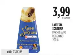 Carico Cash & Carry Latteria soresina parmigiano reggiano offerta