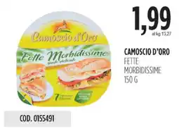Carico Cash & Carry Camoscio d'oro fette morbidissime offerta