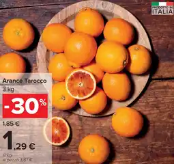 Carrefour Arance Tarocco offerta