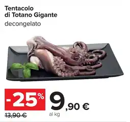 Carrefour Tentacolo di Totano Gigante decongelato offerta