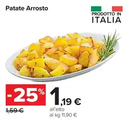 Carrefour Patate Arrosto offerta
