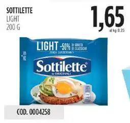 Carico Cash & Carry Sottilette light offerta