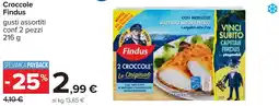 Carrefour Croccole Findus offerta