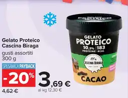 Carrefour Gelato Proteico Cascina Biraga offerta