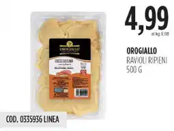 Carico Cash & Carry Orogiallo ravioli ripieni offerta
