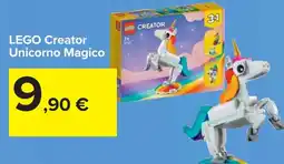 Carrefour LEGO Creator Unicorno Magico offerta