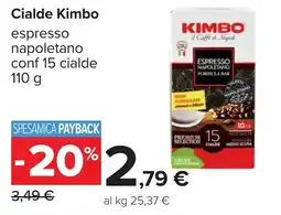 Carrefour Cialde Kimbo offerta