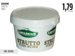 Carico Cash & Carry Iavarone strutto offerta