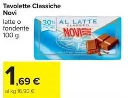 Carrefour Tavolette Classiche Novi offerta