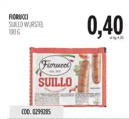 Carico Cash & Carry Fiorucci suillo wurstel offerta