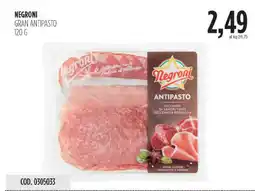 Carico Cash & Carry Negroni gran antipasto offerta