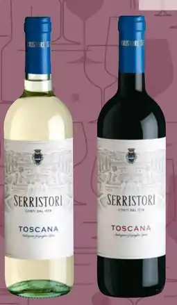 Carrefour Rosso o Bianco Toscana IGT Serristori offerta