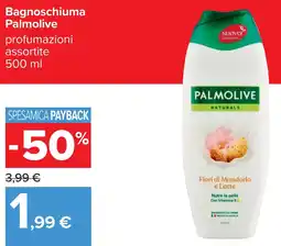 Carrefour Bagnoschiuma Palmolive offerta