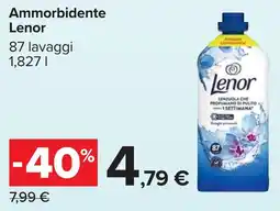 Carrefour Ammorbidente Lenor offerta
