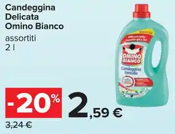 Carrefour Candeggina Delicata Omino Bianco offerta