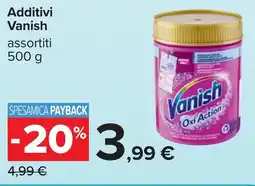 Carrefour Additivi Vanish offerta
