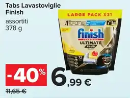 Carrefour Tabs Lavastoviglie Finish offerta