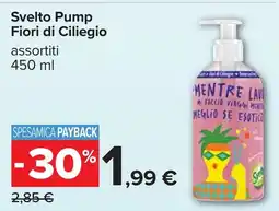 Carrefour Svelto Pump Fiori di Ciliegio offerta